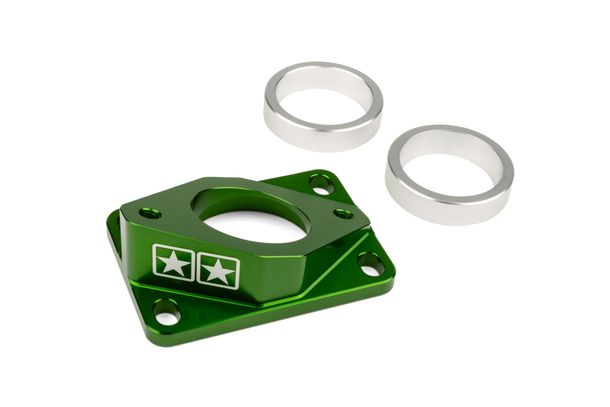 Ansaugstutzen Stage6 AM6 / grün für Derbi High Flow MK2 34mm