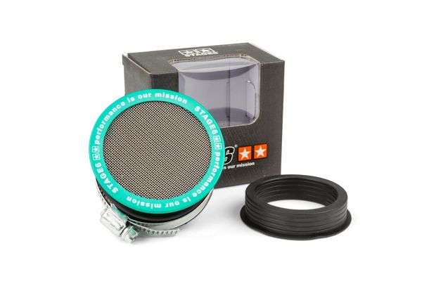 Stage6 Ansaugtrichter mit Gitter AW 50/60mm Türkis