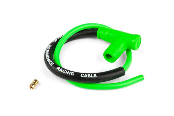 Zündkerzenkabel Stage6 mit Stecker Grün