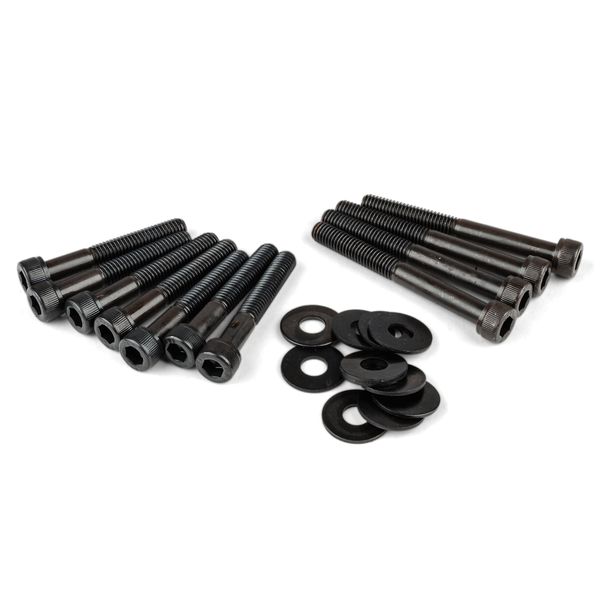 Conjunto de parafusos STR8 tampa do variador preta para Peugeot TKR / Speedfight