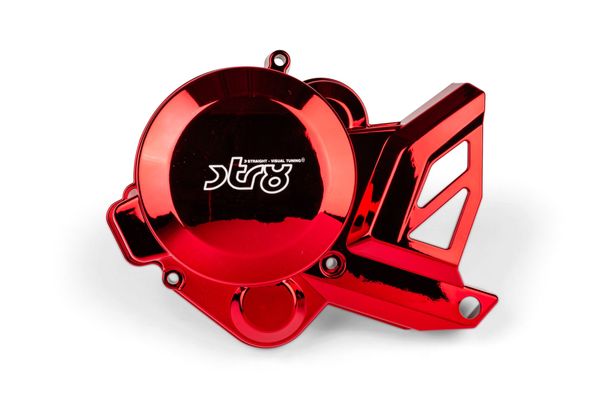 STR8 Lichtmaschinendeckel rot für Derbi Euro 3 / 4