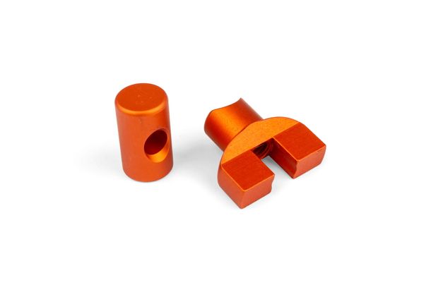 Bremszug STR8 Einsteller Set M6 Alu Orange