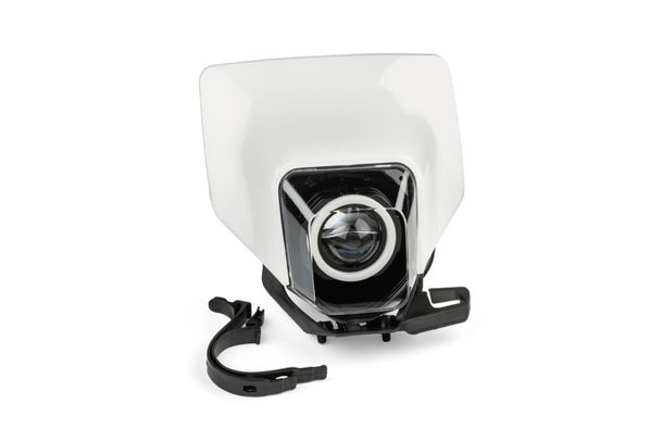 STR8 Lichtmaske LED mit RGB Ring Typ weiss für Husqvarna