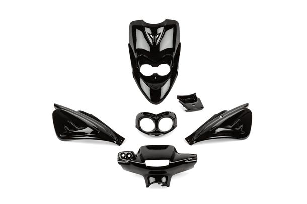 Verkleidungskit STR8 6 Teile schwarz für Yamaha BWs Next