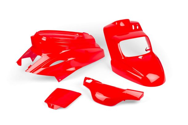 Verkleidungskit STR8 rot für Yamaha BWs ab 2004 4 Teile