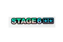Aufkleber Stage6 Hologramm 105x100mm
