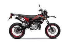 Stage6 Dekor Kit rot / schwarz für Yamaha DT 50
