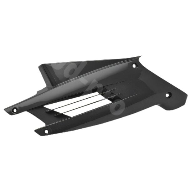 Verkleidung TNT, Seitenverkleidung hinten / links unter Helmfach für Peugeot Speedfight 2, schwarz unlackiert