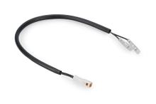 Plug&Play-Kabelsatz für Kennzeichenbeleuchtung Kennzeichenhalter Puig Schwarz 100 x 170 mm für KTM