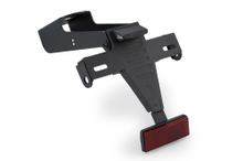 Kennzeichenhalter Puig Schwarz für Kawasaki Ninja 1100 SX, Ninja 1100 SX SE Bj. 2025 - 2026