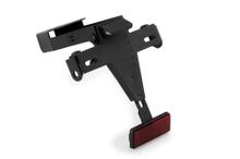 Kennzeichenhalter Puig Schwarz für Triumph Tiger Sport 660, Tiger Sport 800 Bj. 2022 - 2025