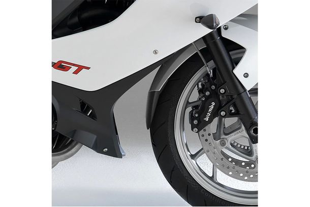 Kotflügelverlängerung vorne Puig Schwarz für BMW F800 ST, F800R, F800GT, F800 S Bj. 2006 - 2018