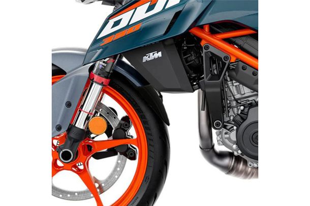 Kotflügelverlängerung vorne Puig Schwarz für KTM 390 Duke, 125 Bj. 2024 - 2025