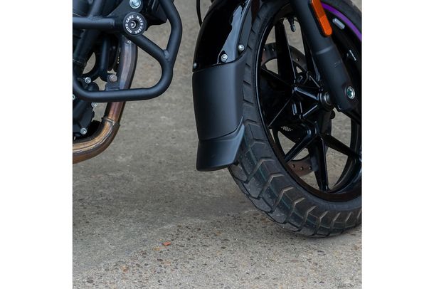Kotflügelverlängerung vorne Puig Schwarz für Royal Enfield Guerrilla 450 Bj. 2024 - 2026