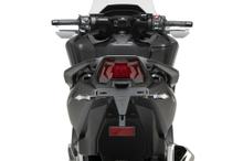Puig license plate holder Black for Honda Forza 750 Year 2025 - 2026