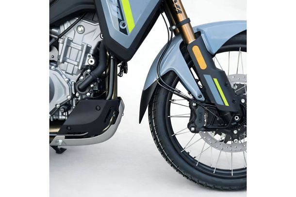 Kotflügelverlängerung vorne Puig Schwarz für Cfmoto 450MT Bj. 2023 - 2026