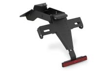 Kennzeichenhalter Puig Schwarz für Aprilia RS125, Tuono 125 Bj. 2021 - 2026