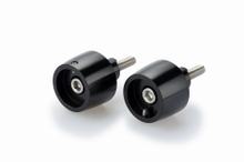 Duwstuur uiteinden Puig Zwart 63 x 54 mm voor Kawasaki Ninja 650, Z650, Ninja 7 Hybrid Jaar 2020 - 2026