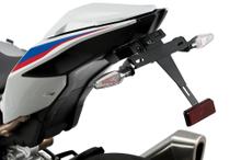 uchwyt tablicy rejestracyjnej Puig czarny dla BMW S1000RR, S1000R, M1000R, M1000RR rok produkcji 2019 - 2024