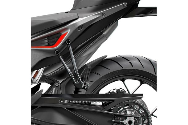 Kotflügelverlängerung Puig Mattschwarz für KTM 790 Duke, 890 R, 890 Duke Bj. 2018 - 2026