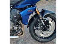 Extension de garde-boue avant Puig Noir pour Triumph Tiger Sport 660, Tiger Sport 800 Année 2022 - 2025