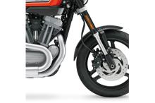 Extension de garde-boue avant Puig Noir pour Harley Davidson Sportster 1200R XR1200, Sportster 1200R XR1200X année 2008 - 2013