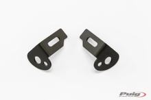 Supports de clignotants supports de plaque d'immatriculation Puig Noir pour KTM, Cfmoto
