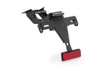Kennzeichenhalter Puig Schwarz für Aprilia RS 660, Tuono 660, 660 Factory, RS 660 Factory Bj. 2021 - 2026