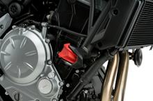 Ersatzteile Puig Gummi Endschutz R19 Pro Paar Visiere für Kawasaki ZX-10R, Yamaha MT-07, Honda CB600F Hornet, Suzuki GSX-S1000, BMW S1000RR, KTM 390 Duke, Ducati Monster 696, Aprilia Shiver 750, Cfmoto 650NK, Triumph Speed Triple 1200 RS