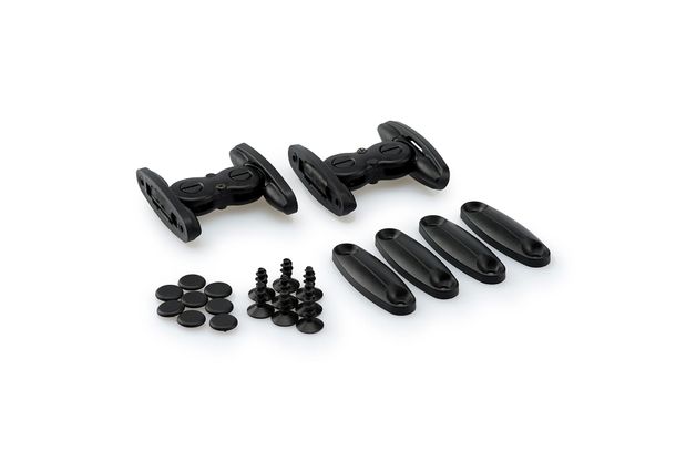 Pièces de rechange - Support fixe réglable pour bulles Puig Noir (Universel)