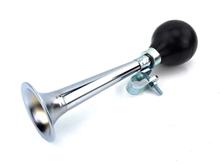 Hupe Ball 180mm 55mm Schwarz Chrom für Zündapp, Kreidler, Hercules, Puch, DKW, Miele, KTM, Göricke, Rixe, Gritzner