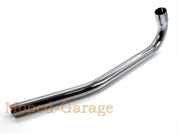 Auspuffkrümmer Stahl 400mm 26mm 25mm für Kreidler MF 2, MP Flory