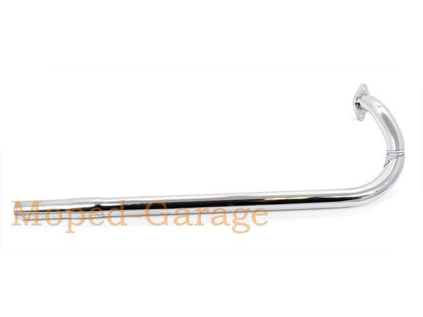 Auspuffkrümmer Stahl 500mm 24mm Chrom für Zündapp, Automatic, Mofa, Moped, Typ 442
