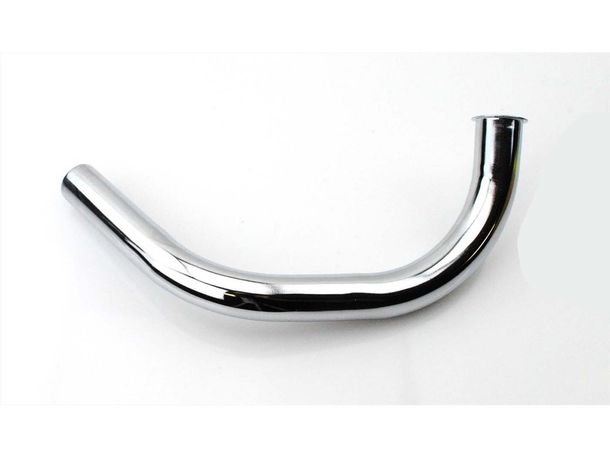 Auspuffkrümmer 28mm Chrom für Simson S 50, 51