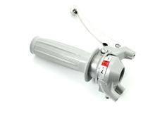 Schaltgriff Aluminium 2-Gang Rillengummi für Zündapp Bergsteiger M 25, 50, ZR Z, Sachs 504, 505, Hercules Prima, M, KTM, DKW, ZR
