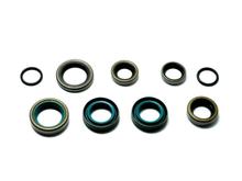 Shaft seal and O-ring set 9-piece for Kreidler, Florett Eiertank, LF LH, K54/32