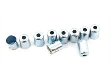 Endhülse Metall 5,5mm x 12mm Bohrung 3mm Außendurchmesser 6mm für Mofa, Moped, Mokick