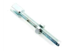 Vis de réglage à six pans M6 x 50mm fendue pour cyclomoteur, cyclomoteur, mobylette