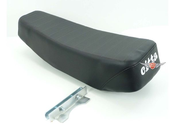 Sitzbank Schwarz 500mm x 160mm für Piaggio, Vespa, Ciao, Citta