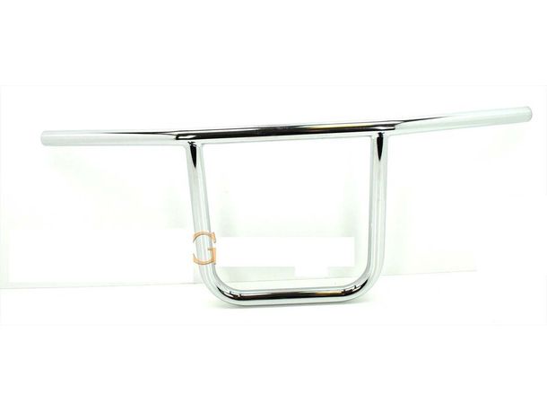 Lenker Chrom 22mm 690mm 250mm 50mm für Zündapp, Kreidler, Hercules, Puch, DKW, KTM