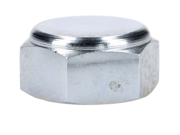 Hutmutter Gabelbrücke M26x1,0 Chrom für Zündapp KS 125, 175, ZR, CS, ZX, ZS, ZA