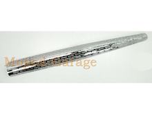 Protection thermique chrome 740mm 70mm de diamètre pour Hercules K 50 RE RX, Kreidler Florett, Zündapp GTS KS C, Puch, KTM, Miele, Simson, DKW