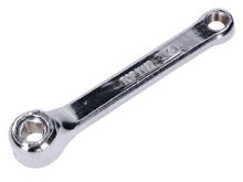 left crank arm square drive chrome for Velo Solex 3800, 4800