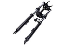 Telegabel schwarz gefedert 650mm mit Schutzblechhalter für Peugeot 103 SP SPX RCX