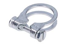 Opaska zaciskowa kolektora metalowa 26-28mm do moflety, mopeda, motoroweru