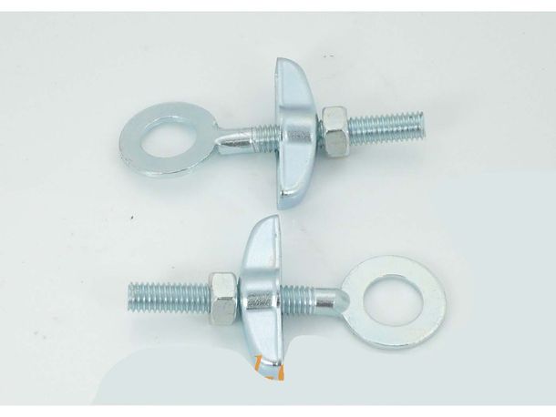 Kettenspanner M6 Bohrung 11mm Länge 50mm Halteblech 30x5mm für Miele, für DKW, Rixe, Göricke, Gritzner