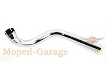 Auspuffkrümmer 28mm 330mm Chrom für Kreidler, Florett, Flory, Mofa, Moped, Mokick