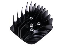 Culasse noire 43mm 45mm entraxe des goujons pour Yamaha DT 50 MX, RD Mokick