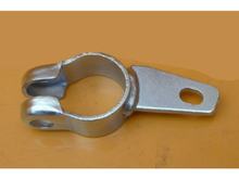 collare di scarico in metallo argento per Puch, MV, MS, VS 50