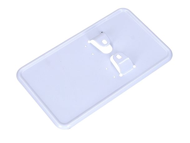 Kennzeichenhalter Holland Metall 100x175 weiß für Puch Maxi